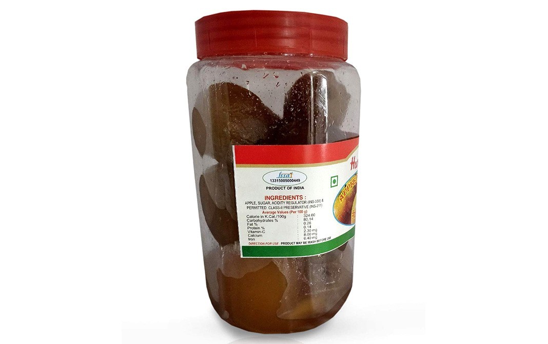 Harnarains Apple Murabba Dry    Plastic Jar  998 grams